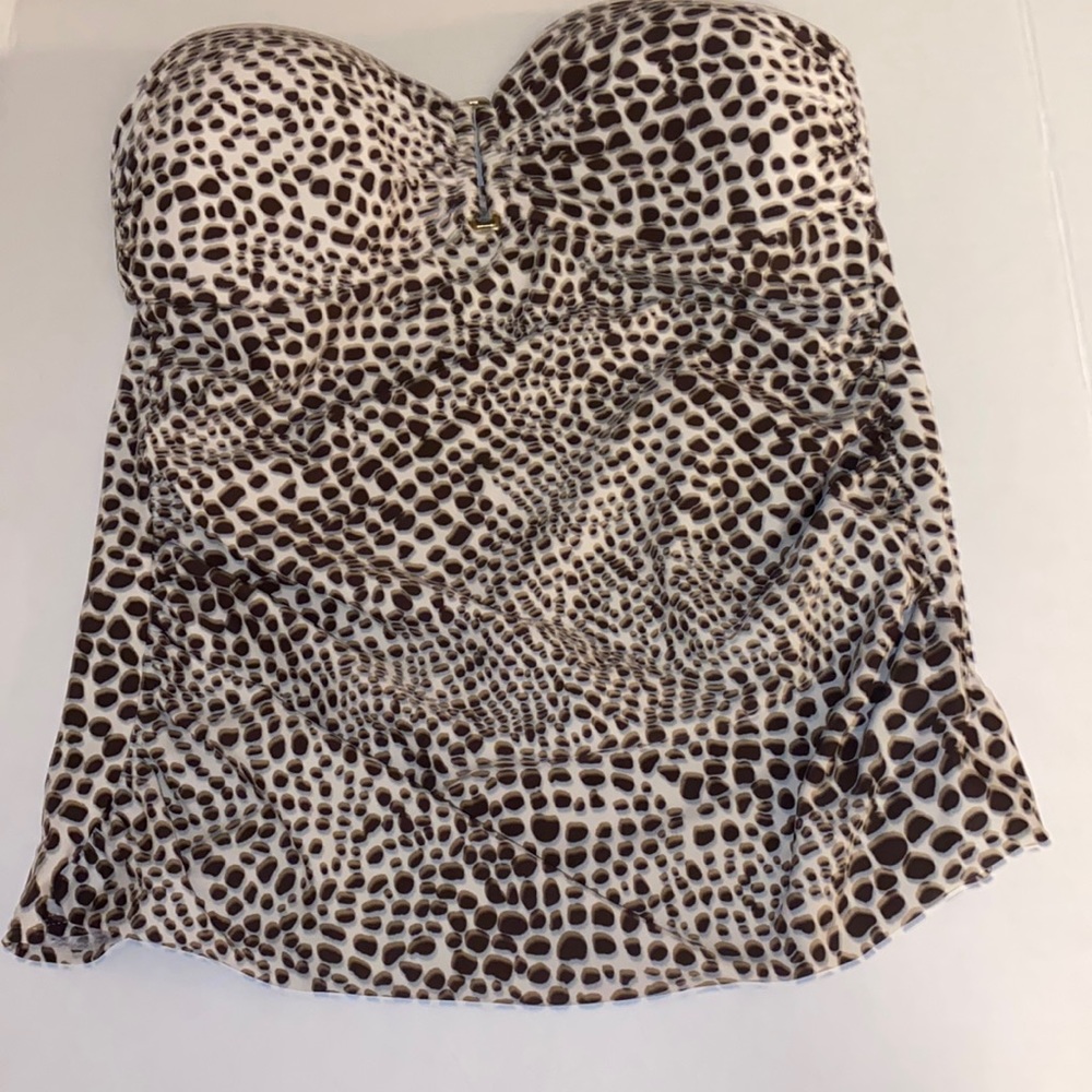 Merona swimming Top Leopard design